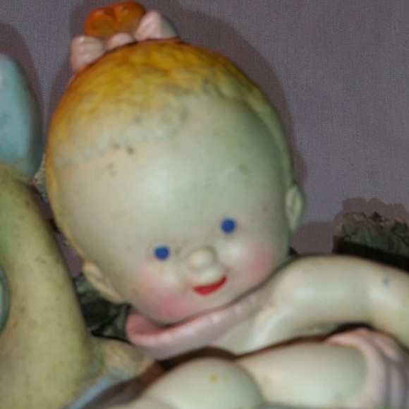 Vintage Rubber Mother Goose & Baby Squeaky Toy - Picture 5 of 10